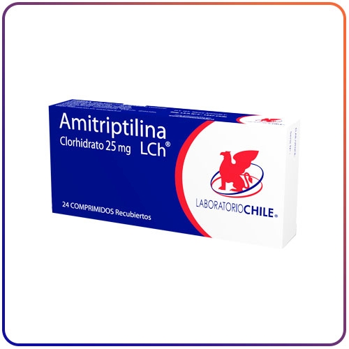 AMITRIPTILINA 25 MG X 24 COMPRIMIDOS RECUBIERTOS